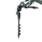 Auger Attachment 7.9in Auger Bit Earth Drilling USA for TERROR XXV and other 2.1-3 Ton Mini… – product detail image 1
