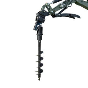 2-4.webp Auger Attachment 7.9in Auger Bit Earth Drilling USA for TERROR XXV and other 2.1-3 Ton Mini… – product detail image 1