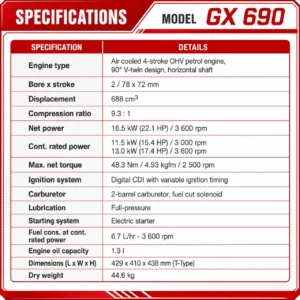 Skid-Steer Loader Tracked 22.1 HP Honda EPA Gasoline Engine for Gardens, Farming – product detail image 1