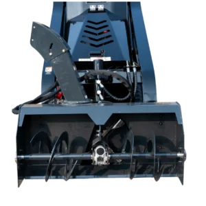 1100mm Hydraulic Snow Blower Attachment for TYPHON STOMP X1300 & STOMP 509 Mini Skid Steers – product detail image 1
