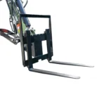 Pallet Fork Attachment Adjustable Stabilizer Bar USA for TERROR XXV and other 2.1-3 Ton Mini… – product detail image 1