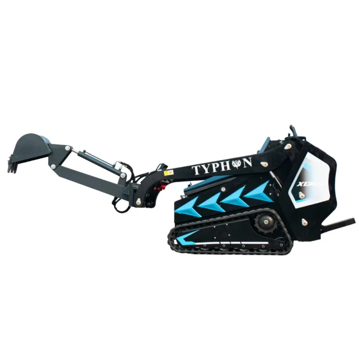 TYPHON Digger Attachment for Mini Skid Steer STOMP X1300 & STOMP 509 – product detail image 1