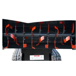 Mini Skid Steer Rotary Tiller Attachment for TYPHON STOMP X1300/TYPHON STOMP 509 – product detail image 1