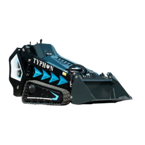 4-In-1 Bucket Combo Mini Skid Steer attachment for TYPHON STOMP X1300 & STOMP 509 – product detail image 1