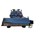 1450mm Heavy Duty Flail Mower Attachment 19 Teeth for TYPHON Mini Skid Steer – product detail image 1