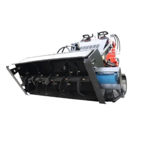Skid Steer Loader Rotary Plow Tiller Attachment USA – product detail image 1