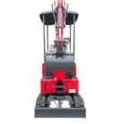 TYPHON TERROR ONE STORM 1 Ton Mini Excavator Trench Digger with Hydraulic Oil Cooler Canopy & Wide… – product detail image 2