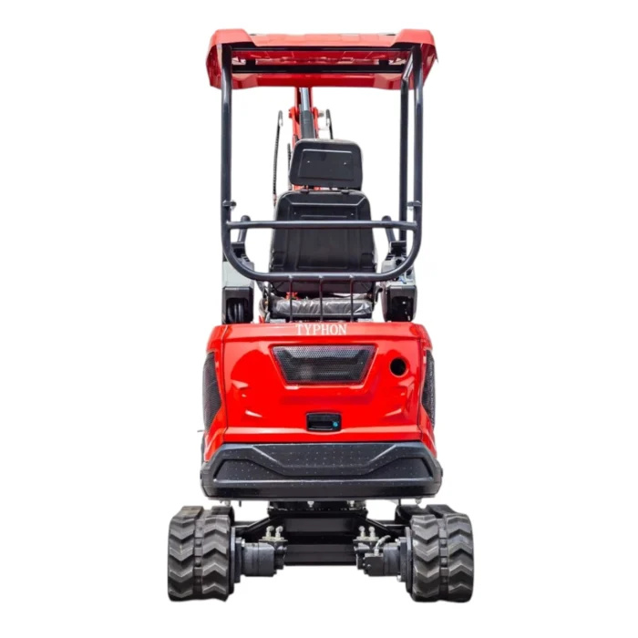 3-126.webp 3800lbs TYRANT 17 Diesel Mini Excavator Kubota D902 Engine Side Swing w 12 attachments – product detail image 2