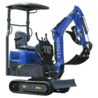 TERROR XI Mini Excavator Digger 13.5hp Gas B&S EPA Engine with 13 Attachments – product detail image 2
