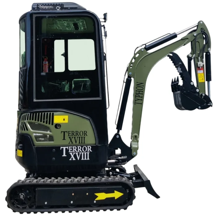 3-130.webp TYPHON TERROR XVIII Prestige 2 Ton Mini Excavator KUBOTA Diesel Engine USA – product detail image 2