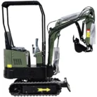 TYPHON TERROR X STORM Mini Excavator – 1 Ton Trench Digger with Canopy, Hydraulic Thumb Clip… – product detail image 2