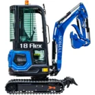 TYPHON 18 FLEX PRO 1.8 Ton Mini Excavator USA with 12 attachments – product detail image 2
