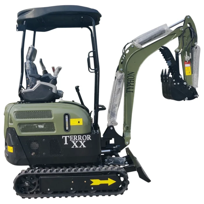 3-135.webp 2025 4,000 lb TYPHON TERROR XX Mini Excavator Rubber Track with Kubota D902 Diesel Engine USA – product detail image 2