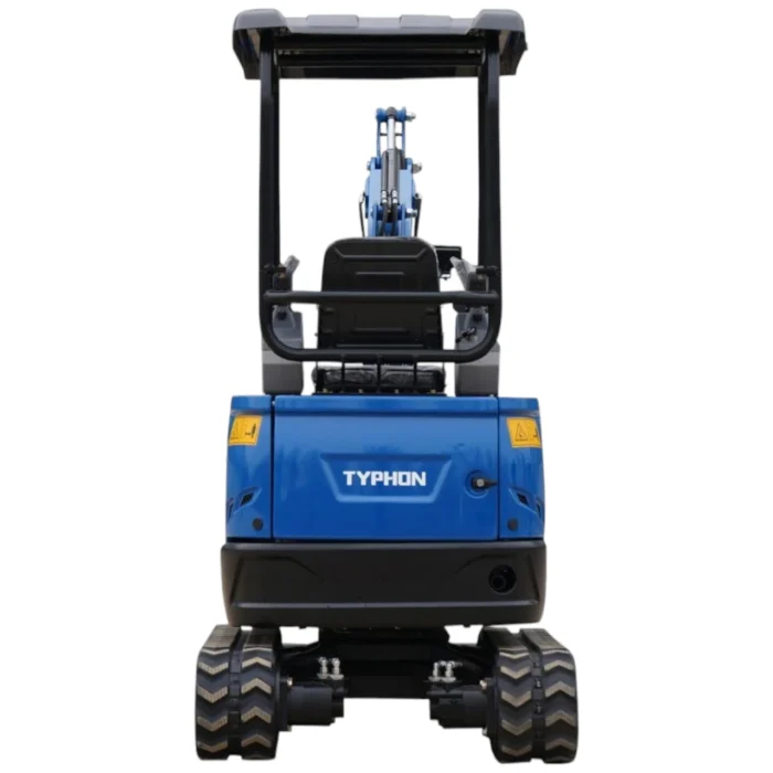 3-138.webp 2025 3,800 lb TYPHON TERROR XVII Mini Excavator Rubber Track with Kubota D902 Diesel Engine USA – product detail image 2