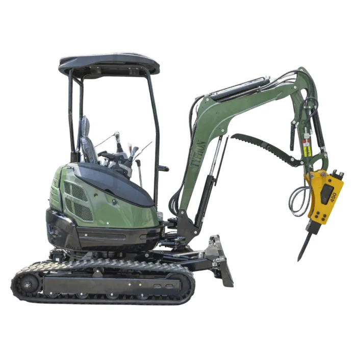 Hydraulic Hammer Attachment Hydraulic Breaker Hammer for TERROR XXV and other 2.1-3 Ton Mini… – product detail image 2