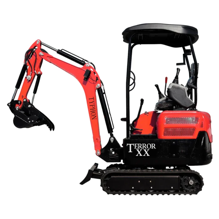 3-140.webp 2025 4,000 lb TYPHON TERROR XX Mini Excavator Rubber Track with Kubota D902 Diesel Engine USA – product detail image 2