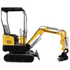 TYPHON TERROR X STORM Mini Excavator – 1 Ton Trench Digger with Canopy, Hydraulic Thumb Clip… – product detail image 2