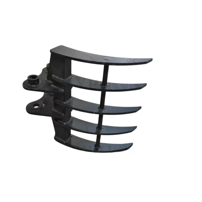 3-25.webp Mini Excavator Attachment Rake 22" Wide TYPHON Attachments For 2-3.5 ton Diggers For TERROR X2 PRO – product detail image 2