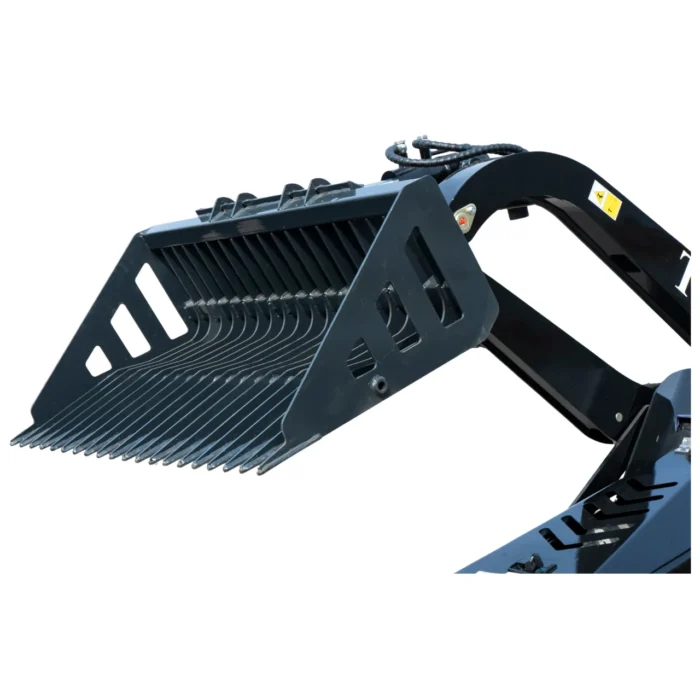 3-53.webp Landscaping Skeleton Rock Bucket for TYPHON STOMP X1300 & STOMP 509 Mini Skid Steers – product detail image 2