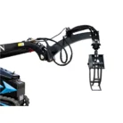 360° Hydraulic Rotary Wood Grabber for TYPHON STOMP X1300 & STOMP 509 Mini Skid Steers – product detail image 2