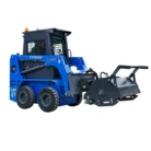 New TYPHON STOMP X1300 & STOMP 509 Mini Skid Steer Forestry Mulcher Attachment – product detail image 2