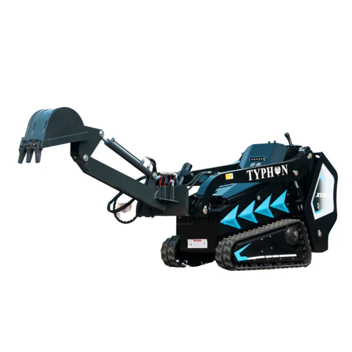 TYPHON Digger Attachment for Mini Skid Steer STOMP X1300 & STOMP 509 – product detail image 2