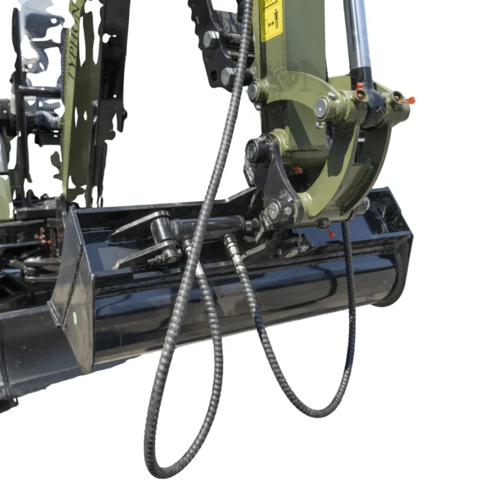 800mm Tilting Bucket Attachment Hydraulic Digging Bucket USA for TERROR XXV and other 2.1-3 Ton… – product detail image 2