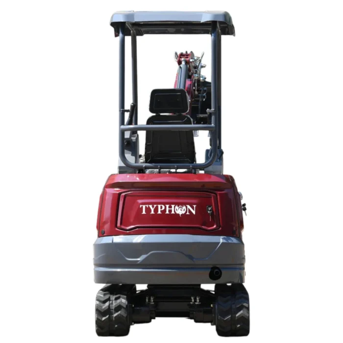 4-114.webp TYPHON TERROR XVII PRO 3800 lbs Mini Excavator Kubota Diesel, Hydraulic Thumb, Dozer Blade & Boom… – product detail image 3