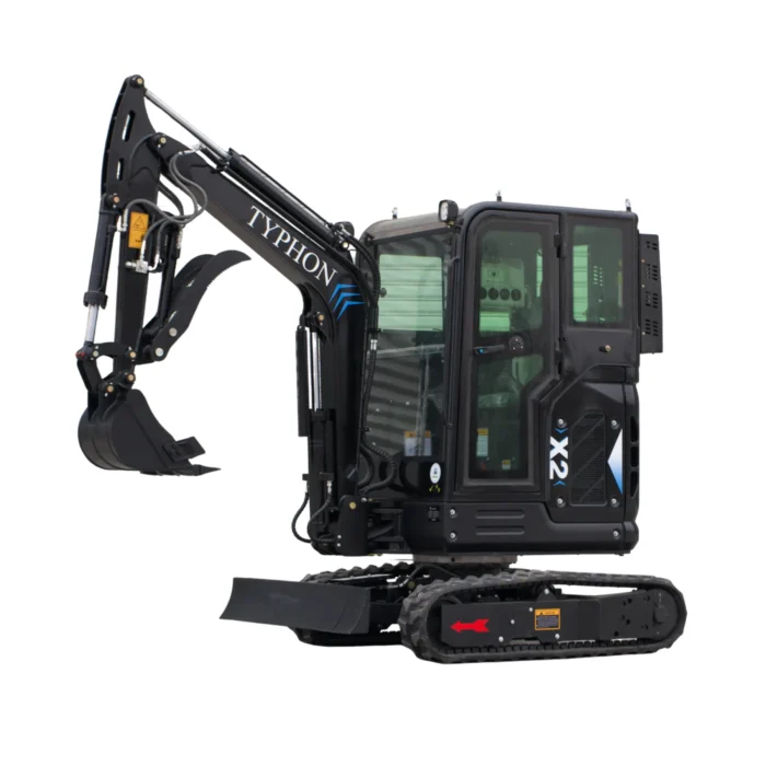TYPHON TERROR X2 MAX 2.7-Ton Mini Excavator Powerful, Yanmar Engine, Cabin with A/C & Heater… – product detail image 3