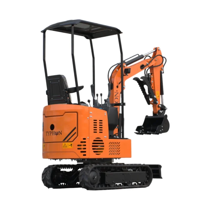4-117.webp Typhon Tyrant X 1 Ton Mini Excavator with 13.5HP Briggs & Stratton Engine, Hydraulic Oil Cooler &… – product detail image 3