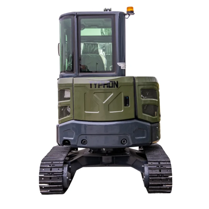 4-119.webp TYPHON KUVUO 4.0 four ton cabin mini excavator w Kubota D1703 Diesel engine Metal Tracks, Boom… – product detail image 3
