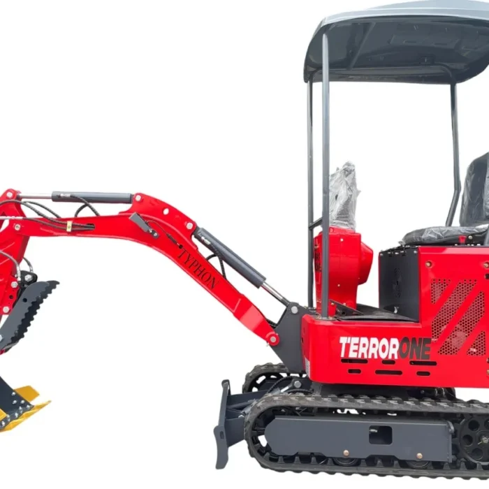 4-123.webp TYPHON TERROR ONE STORM 1 Ton Mini Excavator Trench Digger with Hydraulic Oil Cooler Canopy & Wide… – product detail image 3