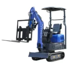 TERROR XI Mini Excavator Digger 13.5hp Gas B&S EPA Engine with 13 Attachments – product detail image 3