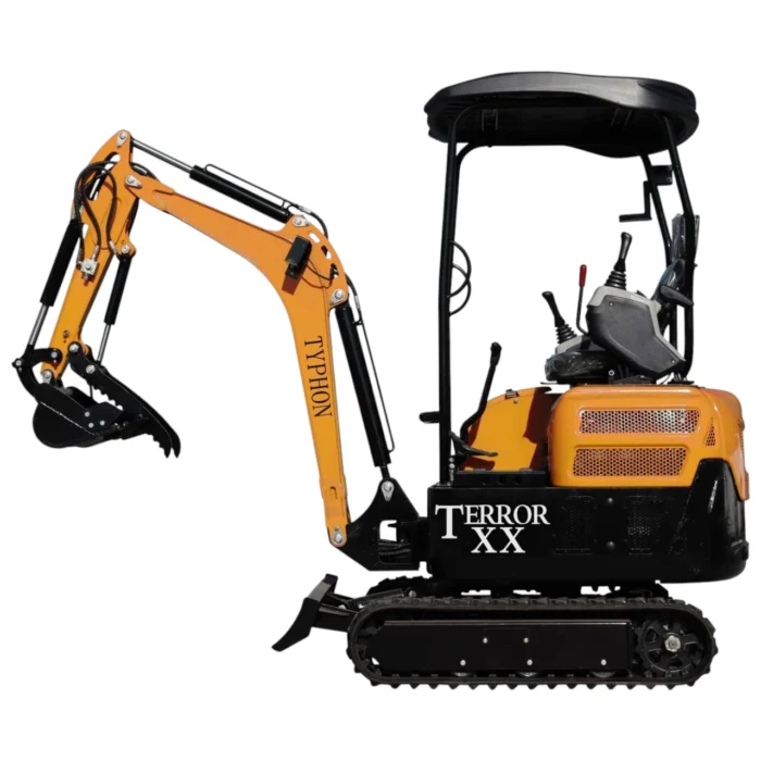 4-137.webp 2025 4,000 lb TYPHON TERROR XX Mini Excavator Rubber Track with Kubota D902 Diesel Engine USA – product detail image 3