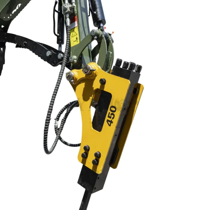Hydraulic Hammer Attachment Hydraulic Breaker Hammer for TERROR XXV and other 2.1-3 Ton Mini… – product detail image 3