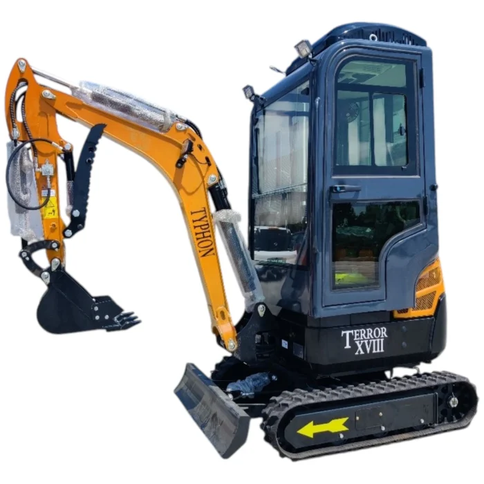 4-143.webp TYPHON TERROR XVIII Prestige 2 Ton Mini Excavator KUBOTA Diesel Engine USA – product detail image 3