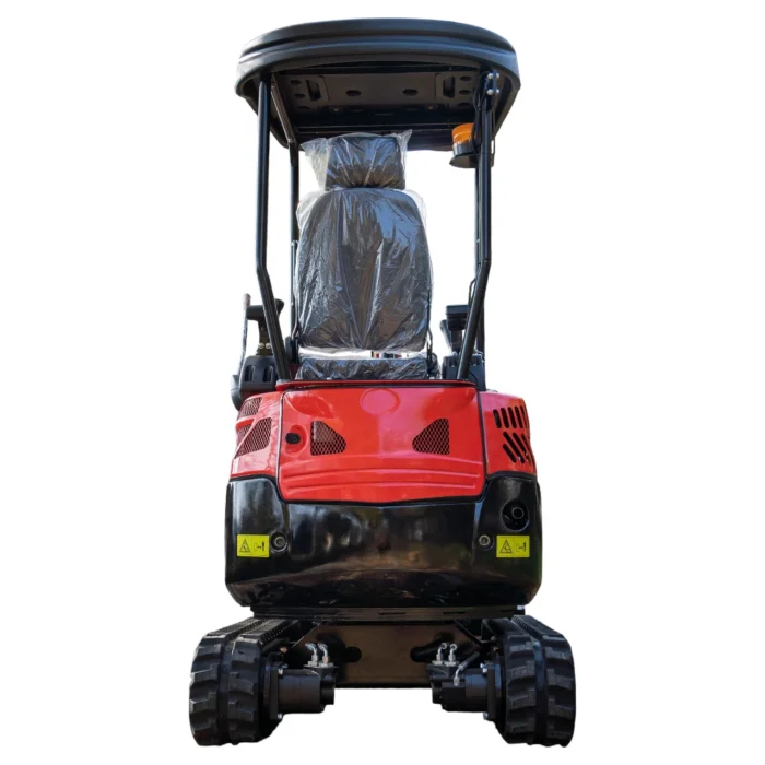 4-146.webp New 4,000 lb TYPHON Lux Mini Excavator Rubber Track with Kubota Diesel Engine USA – product detail image 3