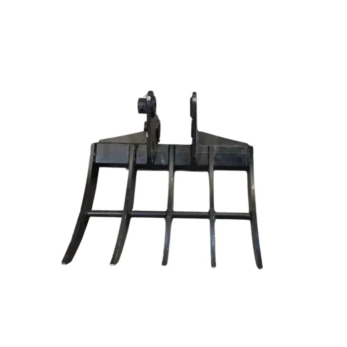 4-25.webp Mini Excavator Attachment Rake 22" Wide TYPHON Attachments For 2-3.5 ton Diggers For TERROR X2 PRO – product detail image 3