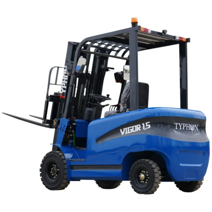 New 2026 TYPHON VIGOR 1.5 Blue Electric Forklift 1.5 Ton Lifter Lift Truck Jitney Hi-Lo – product detail image 3