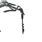 Auger Attachment 7.9in Auger Bit Earth Drilling USA for TERROR XXV and other 2.1-3 Ton Mini… – product detail image 3