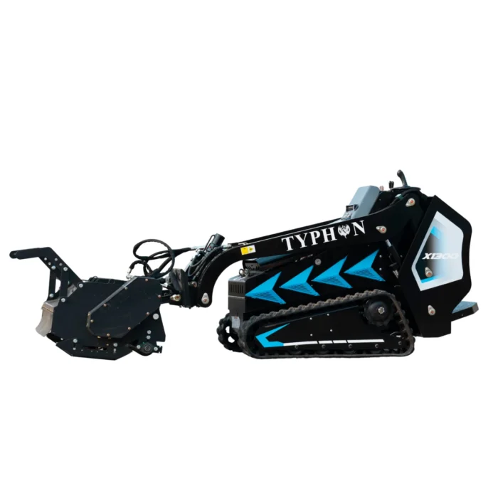 New TYPHON STOMP X1300 & STOMP 509 Mini Skid Steer Forestry Mulcher Attachment – product detail image 3