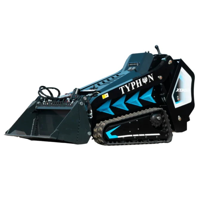 4-In-1 Bucket Combo Mini Skid Steer attachment for TYPHON STOMP X1300 & STOMP 509 – product detail image 3