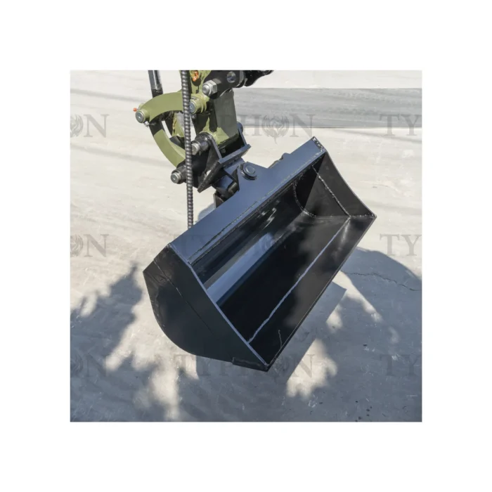 800mm Tilting Bucket Attachment Hydraulic Digging Bucket USA for TERROR XXV and other 2.1-3 Ton… – product detail image 3