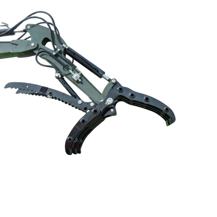 4-8.webp Compact Grapple Attachment for TERROR XXV and other 2.1-3 Ton Mini Excavators Wide Opening Wood… – product detail image 3