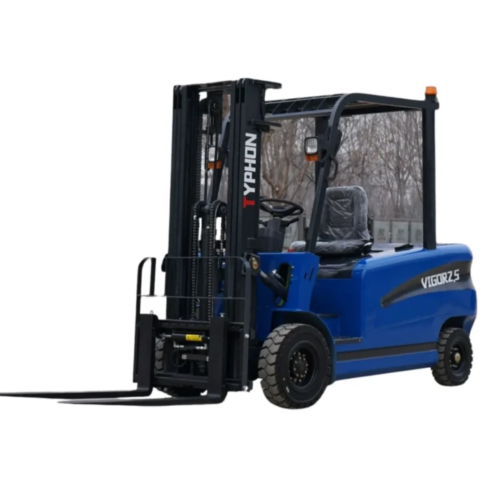 New 2026 TYPHON VIGOR 2.5 Blue Electric Forklift 2.5 Ton Lifter Lift Truck Jitney Hi-Lo – product detail image 4