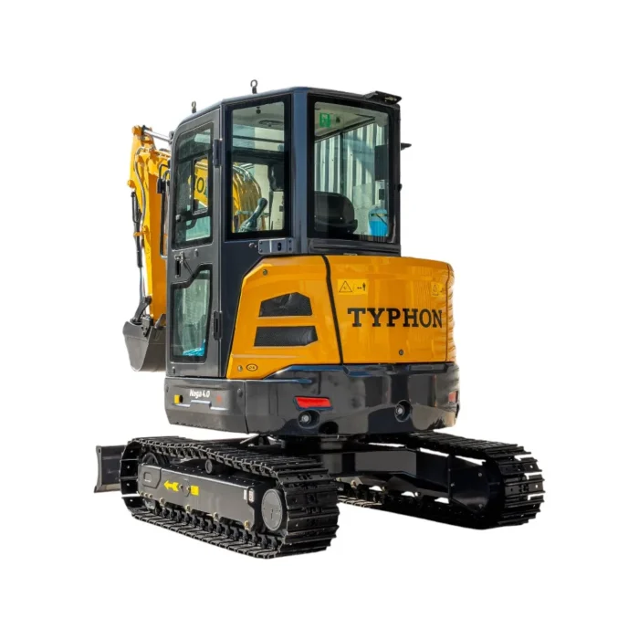 5-111.webp TYPHON NAGA 4.0 Mini Excavator with 4 Ton 24.4hp Yanmar Diesel Engine Metal Track ISO SAE control… – product detail image 4