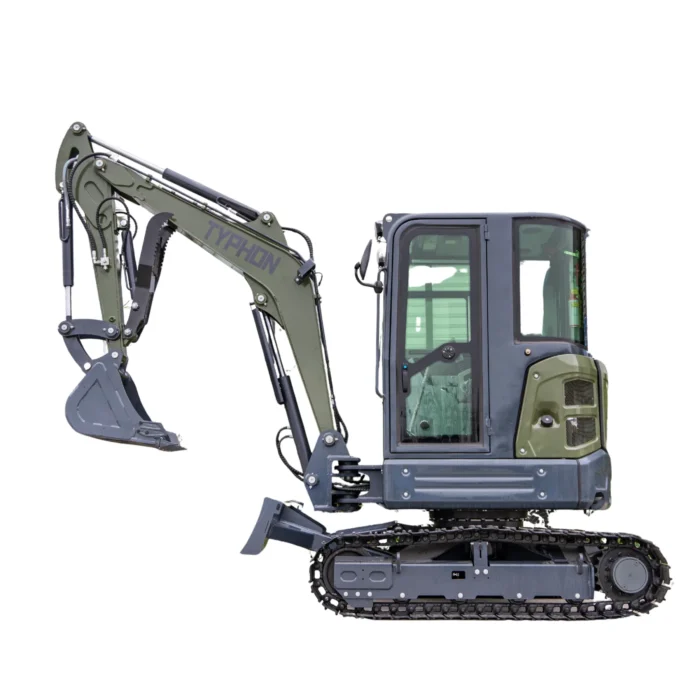 5-112.webp TYPHON KUVUO 4.0 four ton cabin mini excavator w Kubota D1703 Diesel engine Metal Tracks, Boom… – product detail image 4