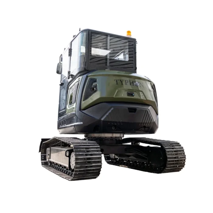 TYPHON TERROR LXV 6.6 Ton Excavator Kubota V2607 56.9HP AC/Heater Cabin Boom Swing – product detail image 4