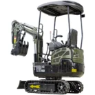 TYPHON TERROR XIII PRO Mini Excavator – 1.3 Ton Trench Digger with Canopy, Hydraulic Thumb Clip… – product detail image 4