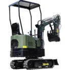 TYPHON TERROR X STORM Mini Excavator – 1 Ton Trench Digger with Canopy, Hydraulic Thumb Clip… – product detail image 4